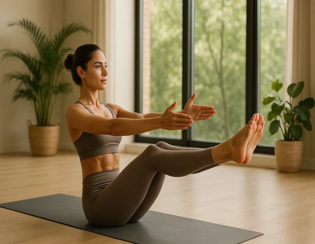Holding Boat Pose