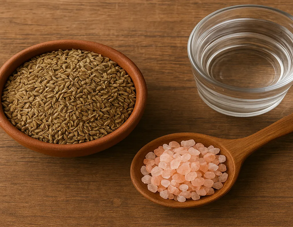 Ajwain water recipe ingredients