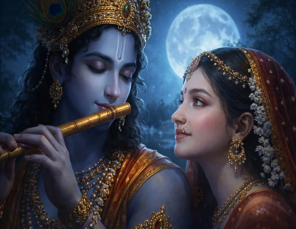Radha and Krishna devotional songs