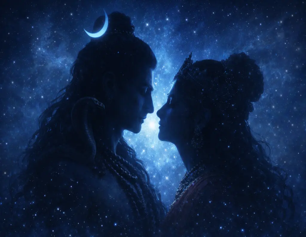 Shiva Shakti devotional songs representing cosmic balance