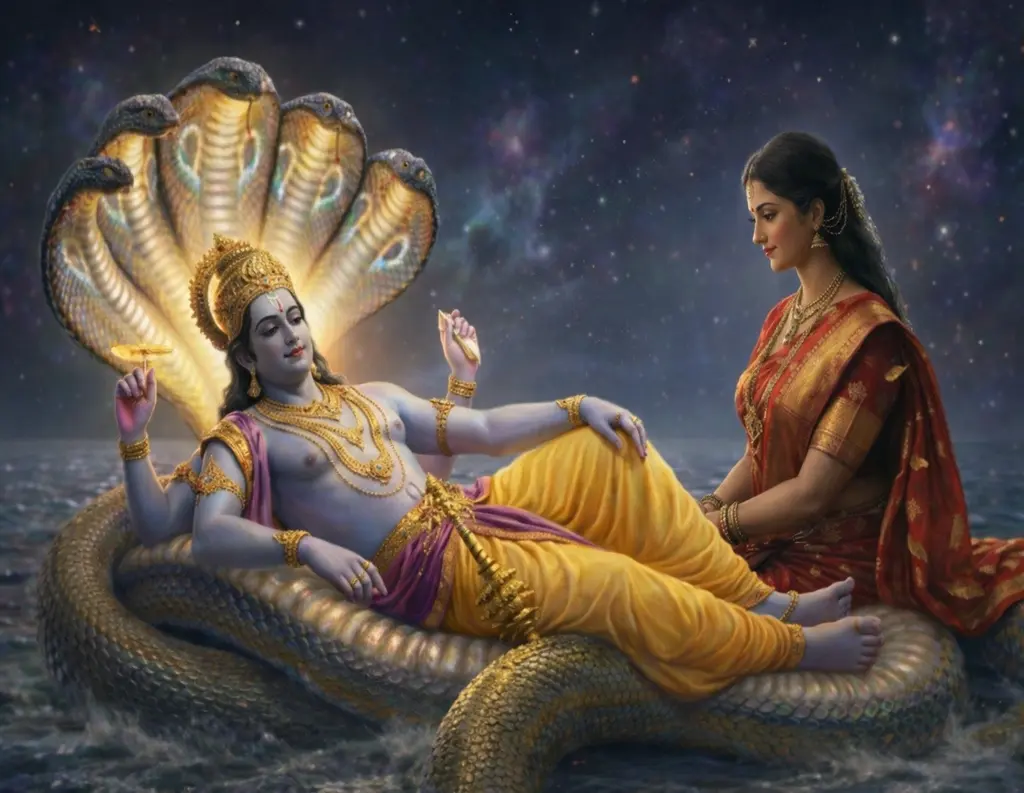 Vishnu Lakshmi devotional songs for divine grace.